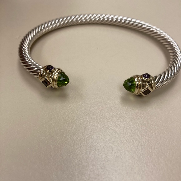 David Yurman Jewelry - David yurman 5mm bracelet two tone